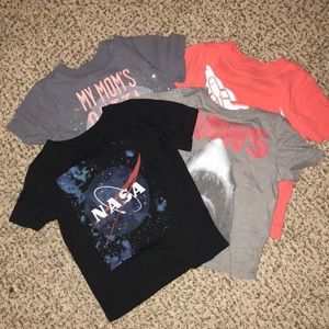 4 Boys graphic t-shirt Bundle (24m)